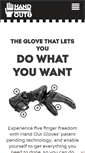 Mobile Screenshot of handoutgloves.com